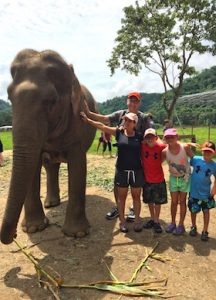 Getting personal with Elephants, Thailand
