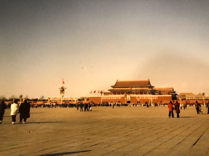 Tiananmen Square 1986 China