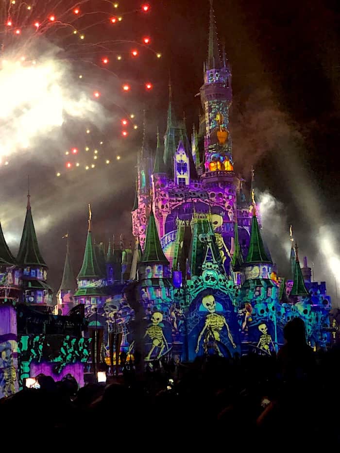 Disney's Not So Spooky Spectacular Magic Kingdom Fireworks